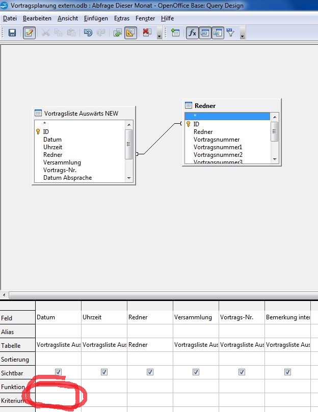 hier fehlt mir das Kriterium