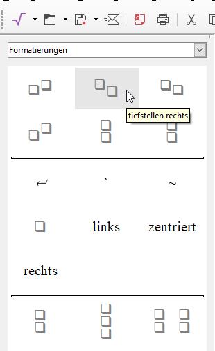 Tiefstellen