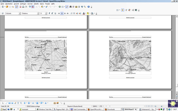 zeigt den Feldbefehl in der Fußzeile