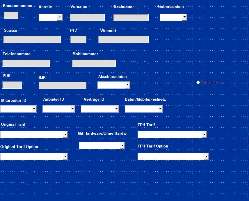 so sieht das formular zur zeit aus