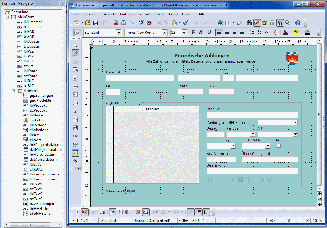 Grid- und andere Steuerelemente gemeinsam verwenden