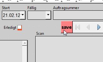Einfache Schaltfläche hingegen geht.