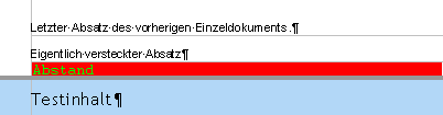 Screenshot, der den im Thread erwähnten Abstand zeigt.