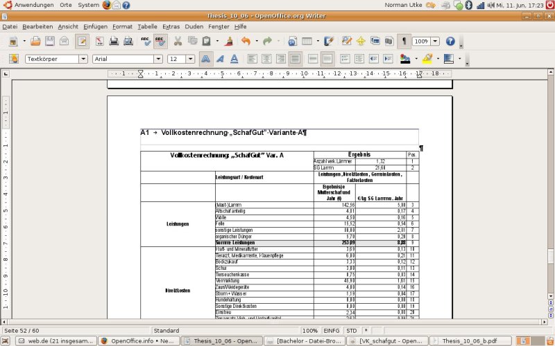 nach erfolgreichem Einfügen