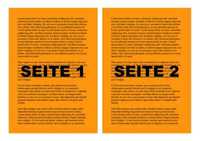 Zwei A5-Seiten auf ein A4-Blatt mit OOo 3.2.1 über den Reiter Layout (2 Seiten)