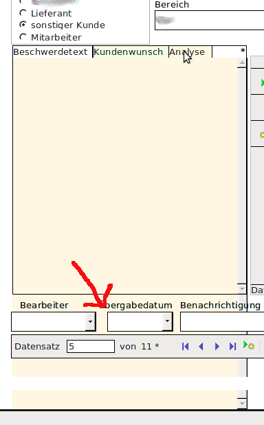 da unten gehört es nicht hin