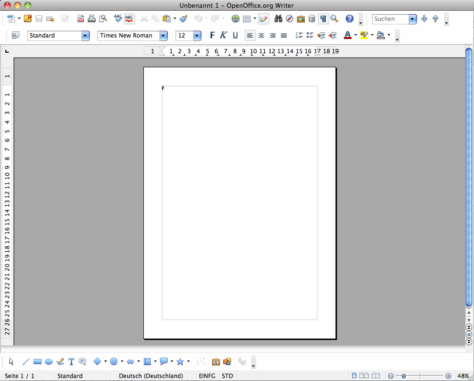 Openoffice unter MAC OS X