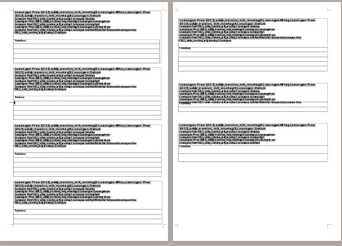 Kurz: Das Saitenlayout in der Einstellung gespiegelt: das ist kpl falsch im Ergebnis (vertauscht)